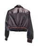 【二手精品9.9新】 路易威登 (Louis Vuitton) 皮革嵌飾外套(肩38胸46長50袖長61)編號S545