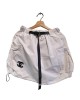 【二手精品9.9新】 香奈兒（Chanel）白色尼龍抽繩工裝短裙(腰34(可鬆緊)臀52長40)編號S548
