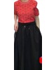 【二手精品9.9新】 迪奧 (Christian Dior) 黑色運動休閒風格中長裙(腰33(彈性)臀60長80)編號S549