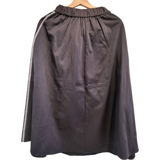 【二手精品9.9新】 迪奧 (Christian Dior) 黑色運動休閒風格中長裙(腰33(彈性)臀60長80)編號S549