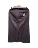 【二手精品9.9新】 Louis Vuitton (路易威登) 黑色中長款西裝開衩半身裙(腰35臀48長78(含腰帶))編號S551
