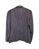 【二手精品9.9新】 香奈兒（Chanel）Boutique古著（Vintage）海軍藍白細直條紋西裝外套(肩45胸48長74袖長63)編號S557
