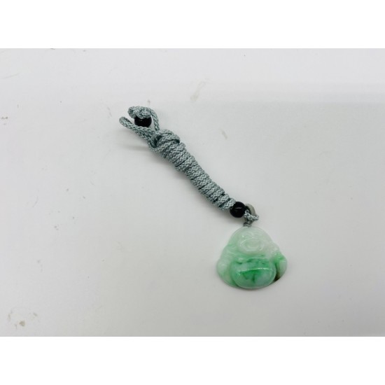 【肌容雪】緬甸天然A貨翡翠翠綠 佛公吊墜 編號347(附錦盒附鑑定證書) 【肌容雪】緬甸天然A貨翡翠翠綠 佛公吊墜 編號347(附錦盒附鑑定證書)