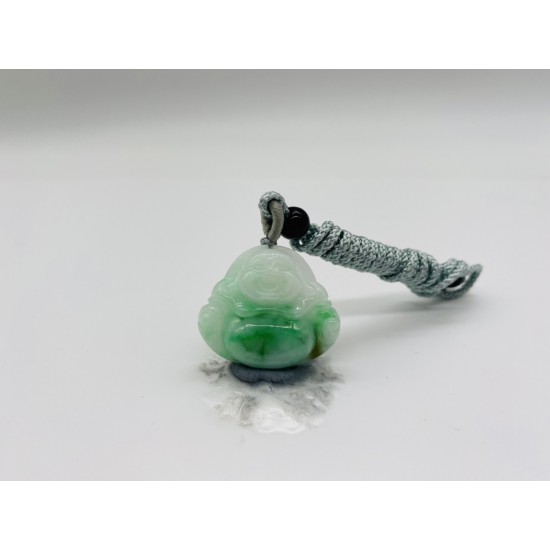 【肌容雪】緬甸天然A貨翡翠翠綠 佛公吊墜 編號347(附錦盒附鑑定證書) 【肌容雪】緬甸天然A貨翡翠翠綠 佛公吊墜 編號347(附錦盒附鑑定證書)