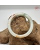 【肌容雪】天然緬甸A貨綠冰飄花紅翡翠正圈手鐲 編號254(鐲圍55.2mm#17.5號)