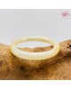 【肌容雪】天然緬甸A貨冰金絲滿圈黃翡美人條手鐲 編號285(鐲圍53.1mm#16.5號)
