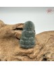 【肌容雪】天然緬甸A貨冰湖水綠翡翠佛像吊墜 編號361