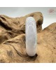 【肌容雪】天然緬甸A貨冰紫灑金翡翠平安鐲 編號364(鐲圍54.5mm#17號)