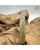 【肌容雪】天然緬甸A貨冰正陽福祿壽喜翡翠圓條手鐲 編號367(鐲圍55.8mm#17.5號)