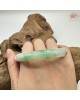 【肌容雪】天然緬甸A貨冰正陽福祿壽喜翡翠圓條手鐲 編號367(鐲圍55.8mm#17.5號)