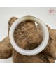 【肌容雪】天然緬甸A貨翡翠冰紫底平安鐲 編號369(鐲圍58.9mm#18.5號)