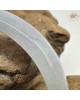 【肌容雪】天然緬甸A貨翡翠冰紫底平安鐲 編號369(鐲圍58.9mm#18.5號)