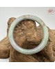 【肌容雪】天然緬甸A貨冰福祿壽春彩翡翠平安鐲 編號371(鐲圍62.5mm#20號)