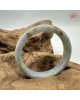 【肌容雪】天然緬甸A貨冰福祿壽春彩翡翠平安鐲 編號371(鐲圍62.5mm#20號)