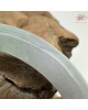 【肌容雪】天然緬甸A貨冰福祿壽春彩翡翠平安鐲 編號371(鐲圍62.5mm#20號)
