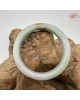 【肌容雪】天然緬甸A貨福祿壽春彩平安鐲 編號372(鐲圍57.0mm#18號)