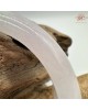 【肌容雪】天然緬甸A貨翡翠冰粉底春彩平安鐲 編號373(鐲圍56.2mm#17.5號)