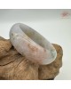 【肌容雪】天然緬甸A貨冰福祿壽喜翡翠平安鐲 編號377(鐲圍60.6mm#19號)