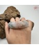 【肌容雪】天然緬甸A貨冰福祿壽喜翡翠平安鐲 編號377(鐲圍60.6mm#19號)