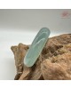 【肌容雪】天然緬甸A貨藍水翡翠平安鐲 編號379(鐲圍54.8mm#17號)