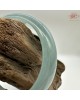 【肌容雪】天然緬甸A貨藍水翡翠平安鐲 編號379(鐲圍54.8mm#17號)
