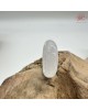 【肌容雪】天然緬甸A貨白月光翡翠戒圈 編號385(戒圍15.9mm#9號)