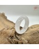 【肌容雪】天然緬甸A貨白月光翡翠戒圈 編號385(戒圍15.9mm#9號)