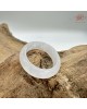 【肌容雪】天然緬甸A貨白月光翡翠戒圈 編號385(戒圍15.9mm#9號)