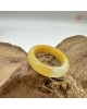 【肌容雪】天然緬甸A貨黃翡翡翠戒圈附錦盒 單個販售4999 編號386