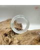 【肌容雪】天然緬甸A貨綠飄花翡翠戒圈 編號389(戒圍17.6mm#12號)