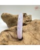 【肌容雪】天然緬甸A貨冰紫翡翠圓條手鐲 編號391(鐲圍56.7mm#18號)