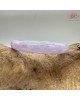 【肌容雪】天然緬甸A貨冰紫翡翠圓條手鐲 編號391(鐲圍56.7mm#18號)