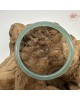 【肌容雪】天然緬甸A貨湖水綠叮噹鐲 編號395(鐲圍55.7mm#17.5號)