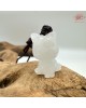 【肌容雪】天然緬甸A貨翡翠貓咪造型吊飾 編號398