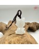 【肌容雪】天然緬甸A貨翡翠貓咪造型吊飾 編號398
