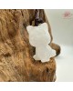 【肌容雪】天然緬甸A貨翡翠貓咪造型吊飾 編號398