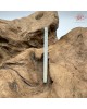 【肌容雪】天然緬甸A貨冰飄花翡翠貴妃鐲 編號400(鐲圍56.9mm#18號)