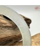 【肌容雪】天然緬甸A貨冰飄花翡翠貴妃鐲 編號400(鐲圍56.9mm#18號)