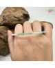 【肌容雪】天然緬甸A貨冰飄花翡翠貴妃鐲 編號400(鐲圍56.9mm#18號)