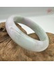 【肌容雪】天然緬甸A貨春彩翡翠正圈手鐲 編號405(鐲圍58.6mm#18.5號)