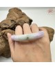 【肌容雪】天然緬甸A貨春帶彩翡翠圓條手鐲 編號406(鐲圍55.2mm#17.5號)
