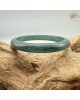 【肌容雪】天然緬甸A貨翡翠孔雀藍正圈手鐲 編號409(鐲圍56.2mm#17.5號)