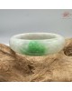 【肌容雪】天然緬甸A貨白底青翡翠正圈手鐲 編號410(鐲圍58.4mm#18.5號)