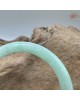 【肌容雪】天然緬甸A貨正陽綠翡翠叮噹鐲 編號415(鐲寬55.4mm#17.5號)