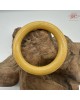 【肌容雪】天然緬甸A貨滿黃翡翠圓條手鐲 編號427(鐲圍54.7mm#17號)