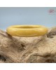 【肌容雪】天然緬甸A貨滿黃翡翠圓條手鐲 編號427(鐲圍54.7mm#17號)