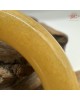 【肌容雪】天然緬甸A貨滿黃翡翠圓條手鐲 編號427(鐲圍54.7mm#17號)