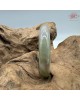 【肌容雪】天然緬甸A貨冰春帶彩翡翠正圈手鐲 編號435(鐲圍57.4mm#18號)