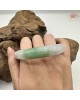 【肌容雪】天然緬甸A貨冰春帶彩翡翠正圈手鐲 編號435(鐲圍57.4mm#18號)
