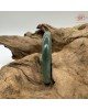 【肌容雪】天然緬甸A貨冰孔雀藍翡翠圓條手鐲 編號437(鐲圍55.0mm#17.5號)